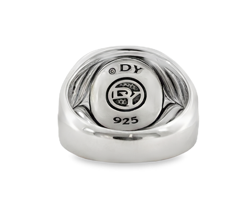 Sterling Silver David Yurman Dinosaur Bone Gents Ring Secondary image