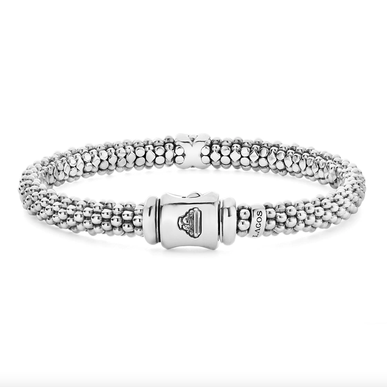 Sterling Silver Lux Diamond Single X 6mm Bracelet by LAGOS