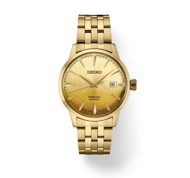 Presage Cocktail Time SS GP Automatic Gold Dial U.S. SE Main image