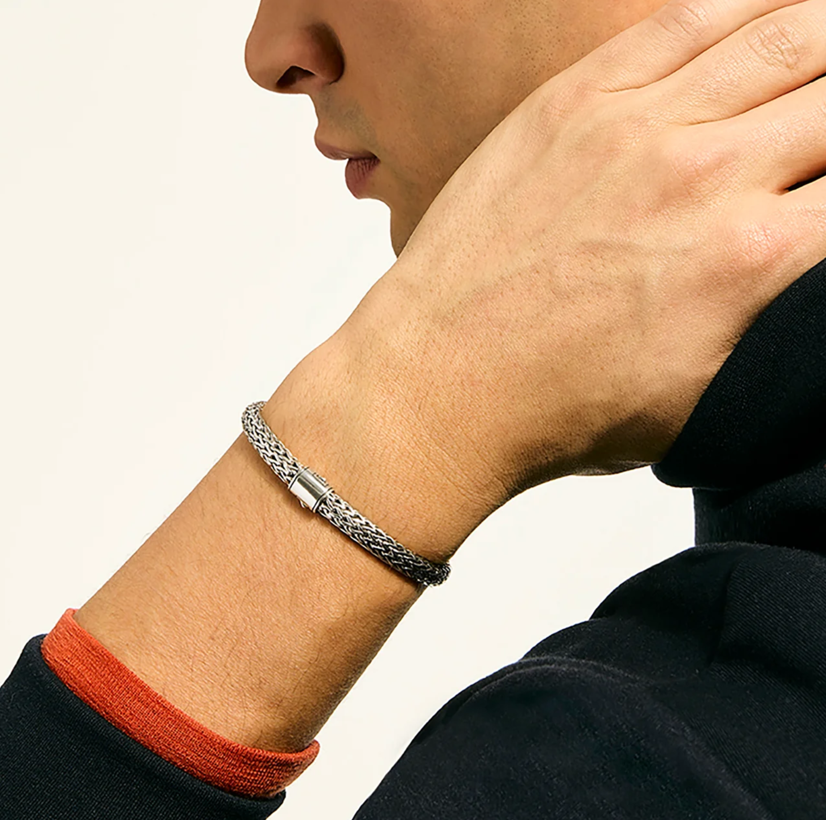 Sterling Silver Icon 6.5mm Bracelet