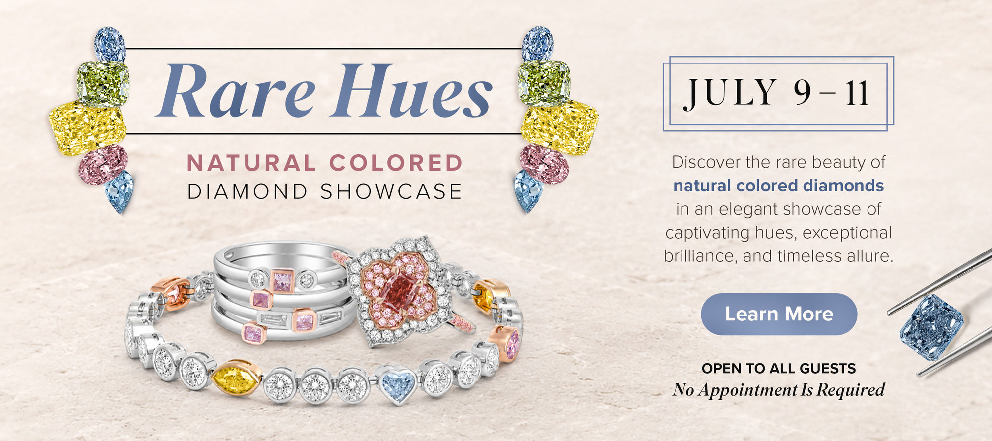 Discover natural colored diamonds