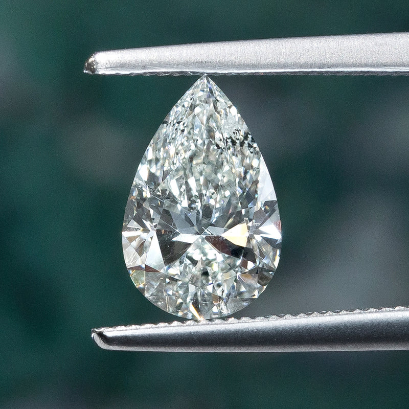 Pear (aka, Teardrop) Shape Diamonds