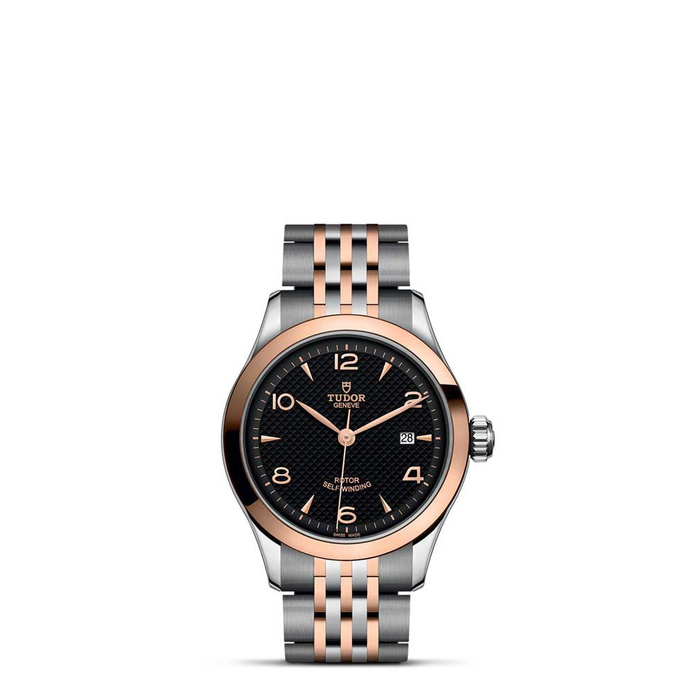 1926 28MM STEEL AND ROSE GOLD Main image