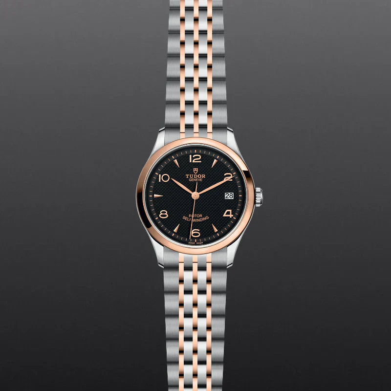 1926 36MM STEEL AND ROSE GOLD