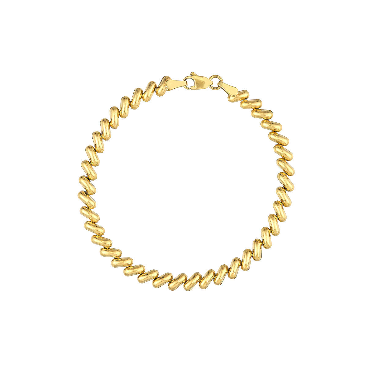 14K YG San Marco Bracelet, 7.25" Main image