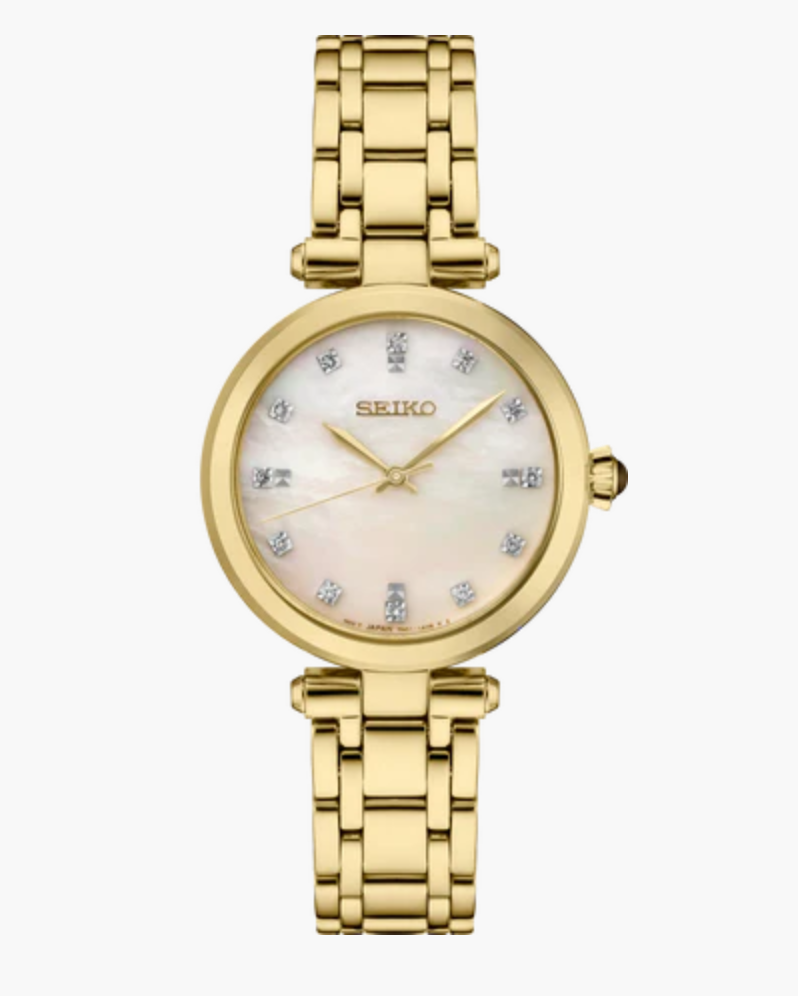 Diamonds SS GP Quartz Mother of Pearl Dial