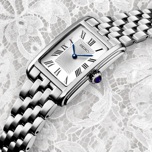 Essentials SS Quartz White Dial