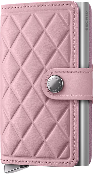 Secrid Premium Miniwallet in Emboss Diamond Rose
