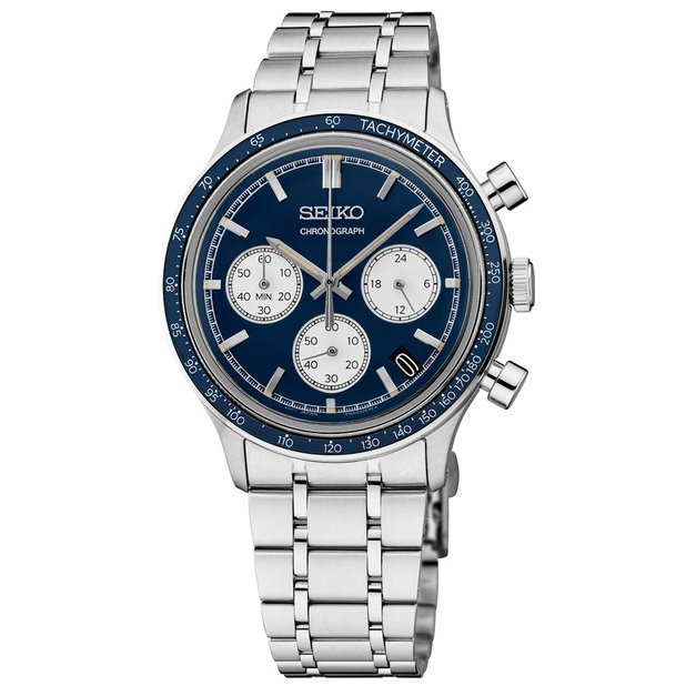 Essentials Chronograph with Blue Dial