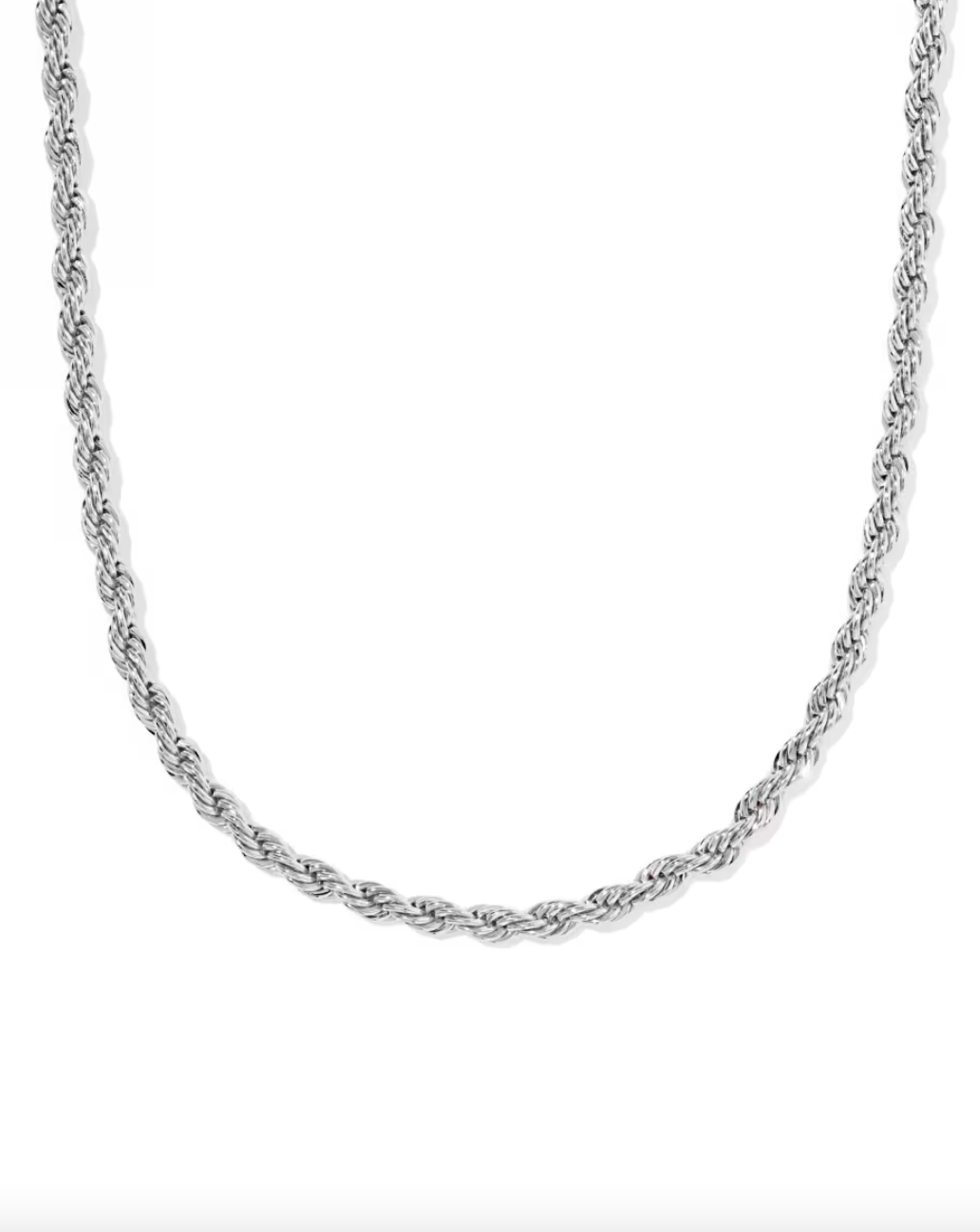 Isabelle Rhodium Plated Chain Necklace in Kendra Scott
