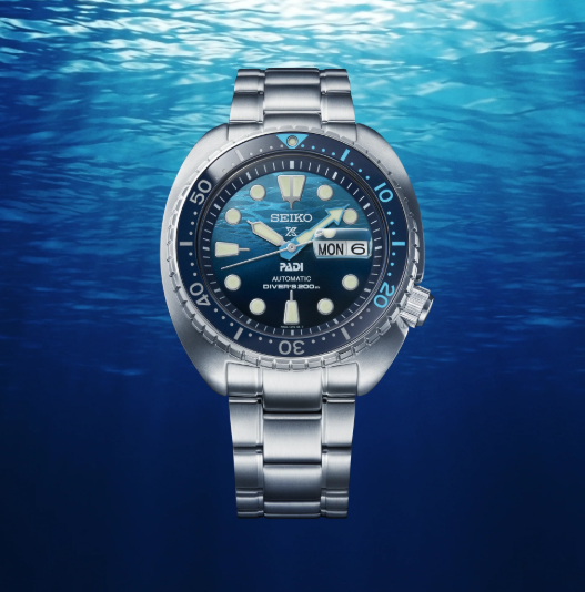 Prospex Diver SS Automatic Blue Dial PADI SE