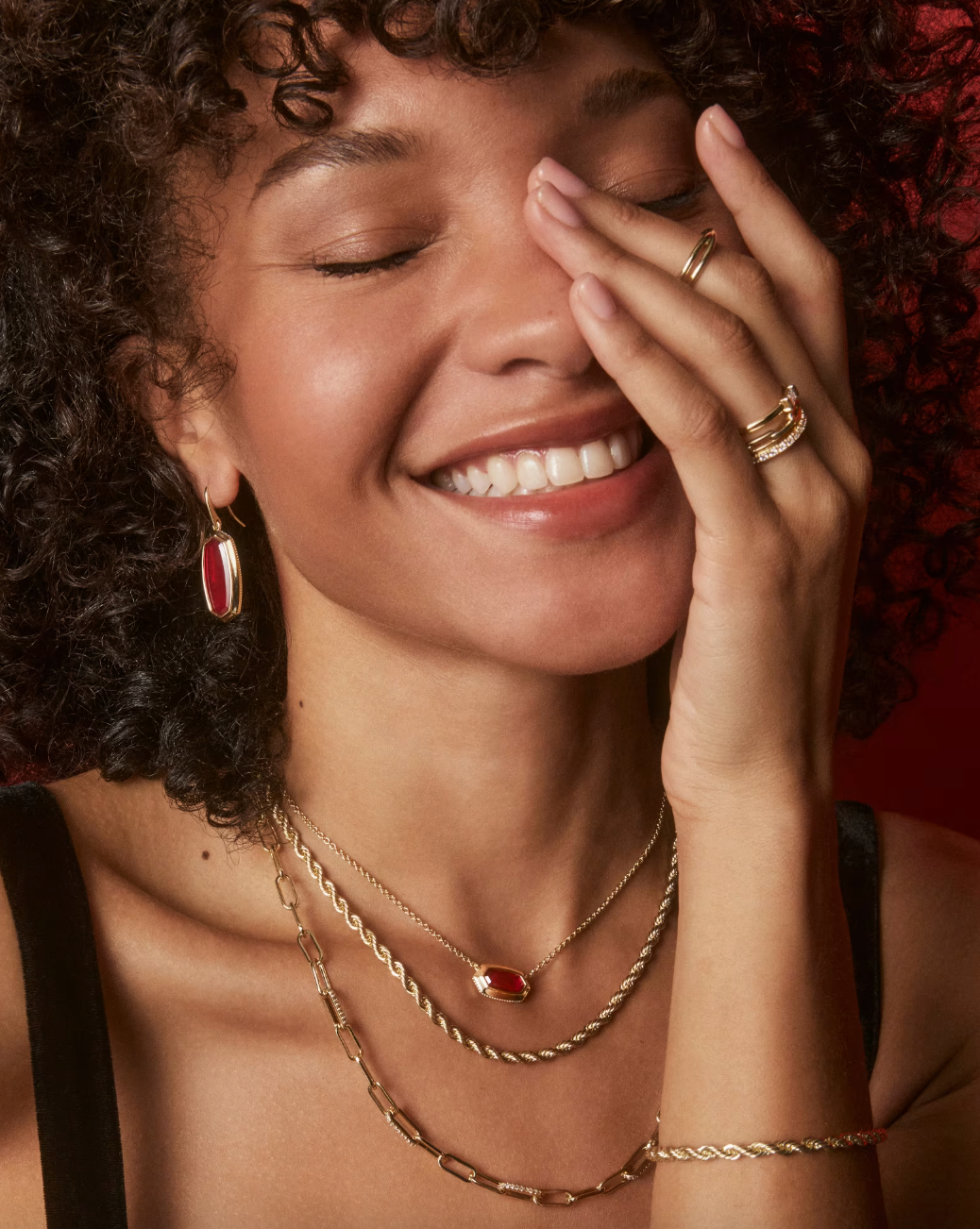 Isabelle Gold Plated Chain Necklace by Kendra Scott