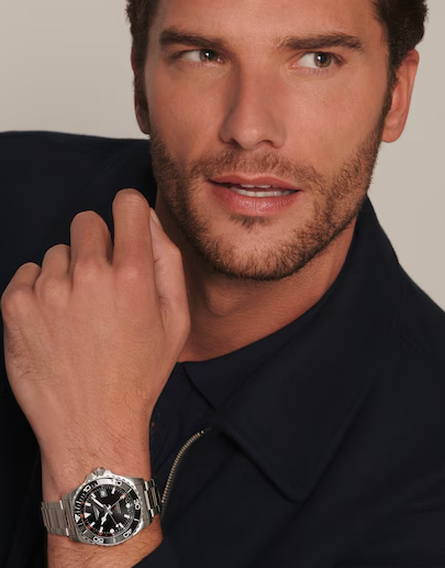 Longines HydroConquest GMT 41mm Watch with Black Dial