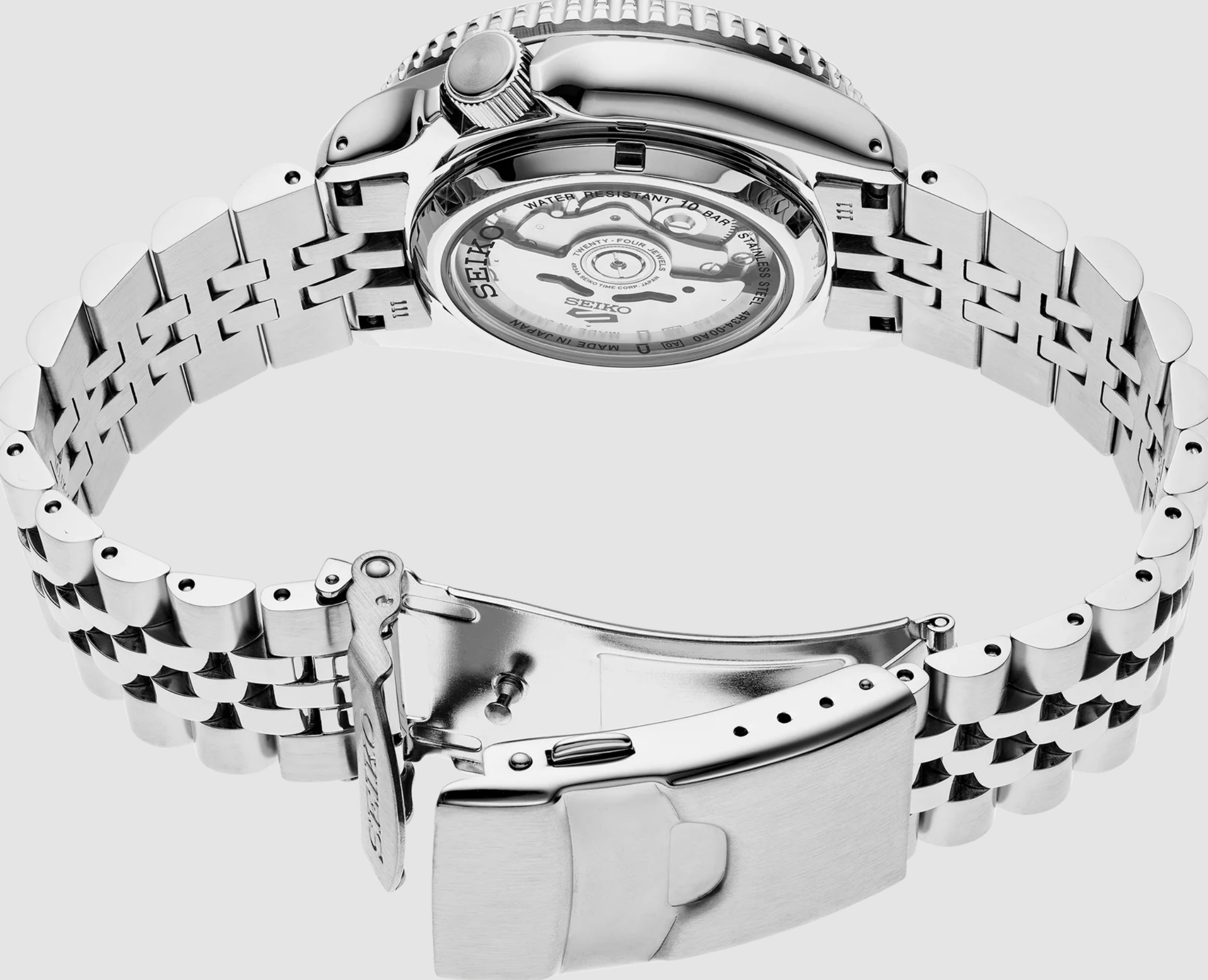 Seiko 5 Sports GMT with Orange Dial Secondary image