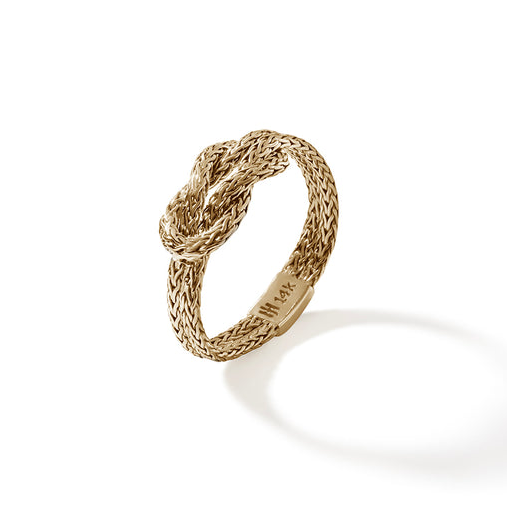 14K Yellow Gold Love Knot Ring by John Hardy Main image