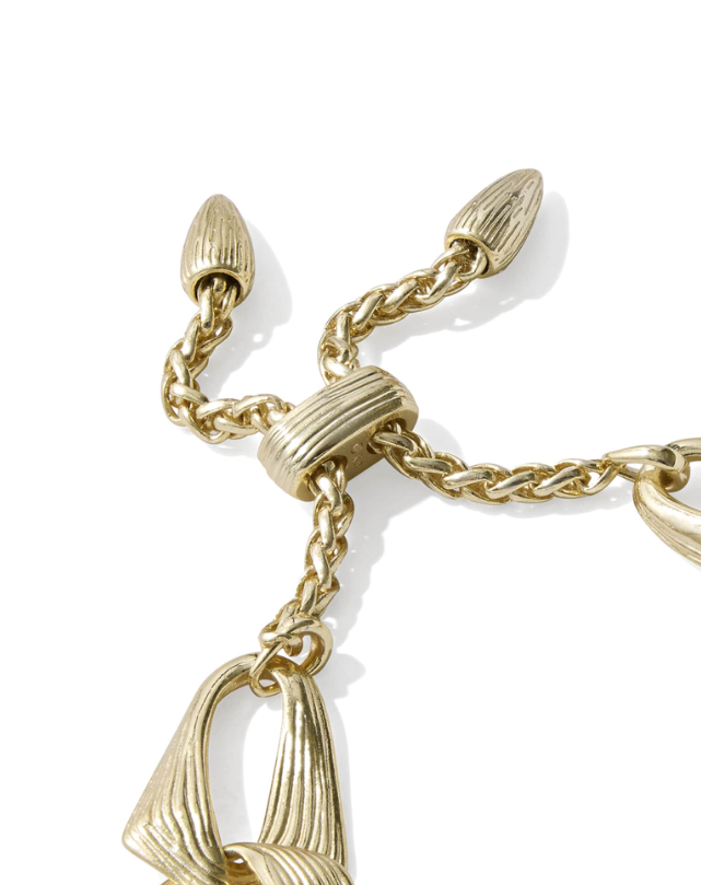 Gold Plated Kira Chain Bracelet by Kendra Scott