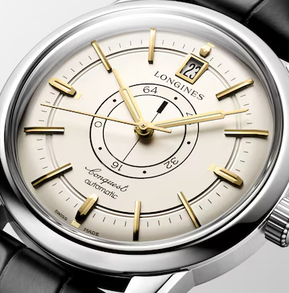 Longines Conquest Heritage Central Power Reserve 38mm Watch with Opaline Ivory Dial Secondary image