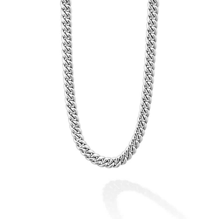 Sterling Silver anthem 8mm Curb Link Chain by LAGOS