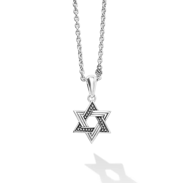 Sterling Silver Anthem Star of David Amulet Pendant by LAGOS Main image