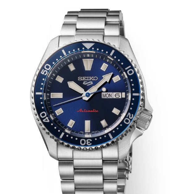 SEIKO 5 SPORTS SS AUTOMATIC BLUE DIAL Main image