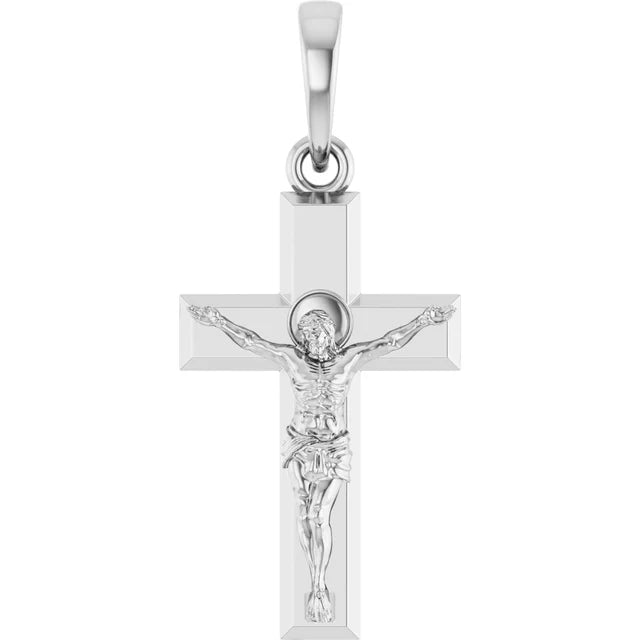 Sterling Silver Crucifix Pendant