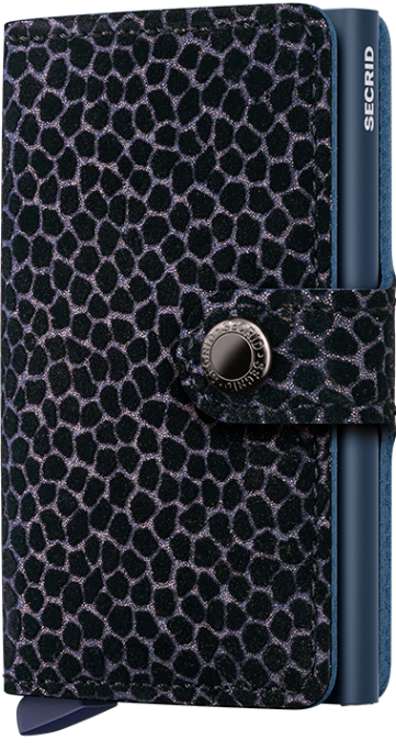 Secrid Miniwallet in Giraffina Blue