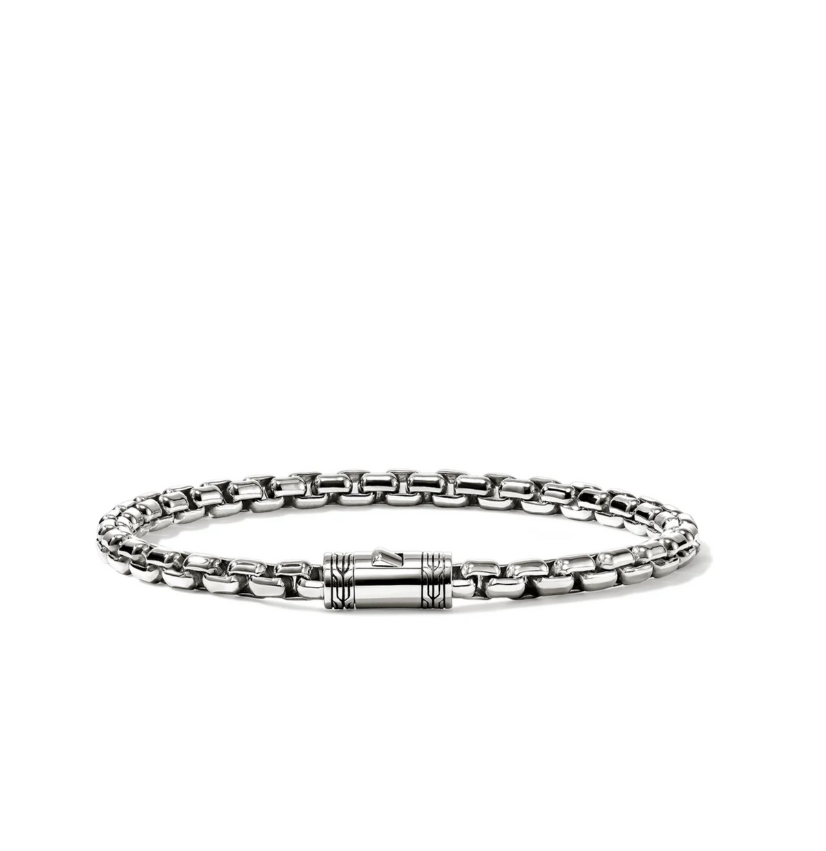 Sterling Silver 4.8mm Box Chain Bracelet by John Hardy