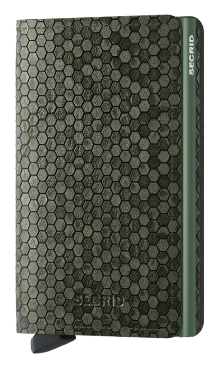 Secrid Slimwallet in Hexagon Green Main image