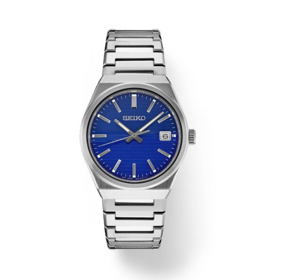 Essentials SS Quartz Blue Dial Main image