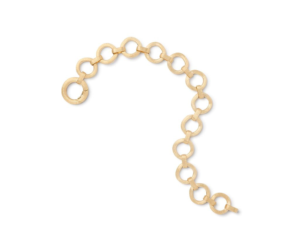 18K YG Jaipur Link Flat Link Bracelet by Marco Bicego Secondary image