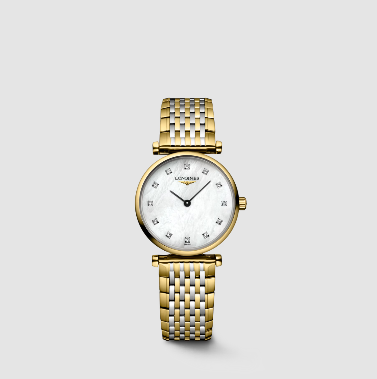 Longines La Grande Classique 24mm Watch with Mother of Pearl Dial & Diamond Markers Main image