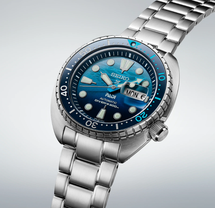 Prospex Diver SS Automatic Blue Dial PADI SE