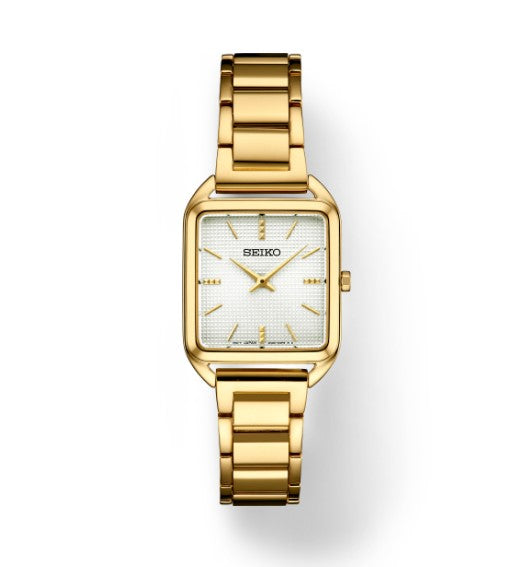 Essentials SS GP Quartz Silver Dial