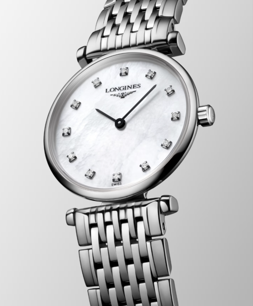 Longines La Grande Classique 24mm Ladies Watch with Mothe of Pearl Dial & Diamond Markers