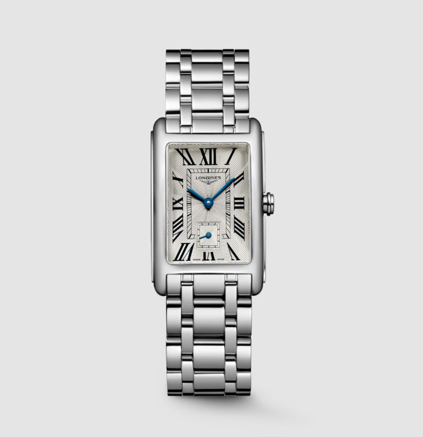 Longines DolceVita 23mm Rectangular Silver Flinqué Ladies Watch Main image
