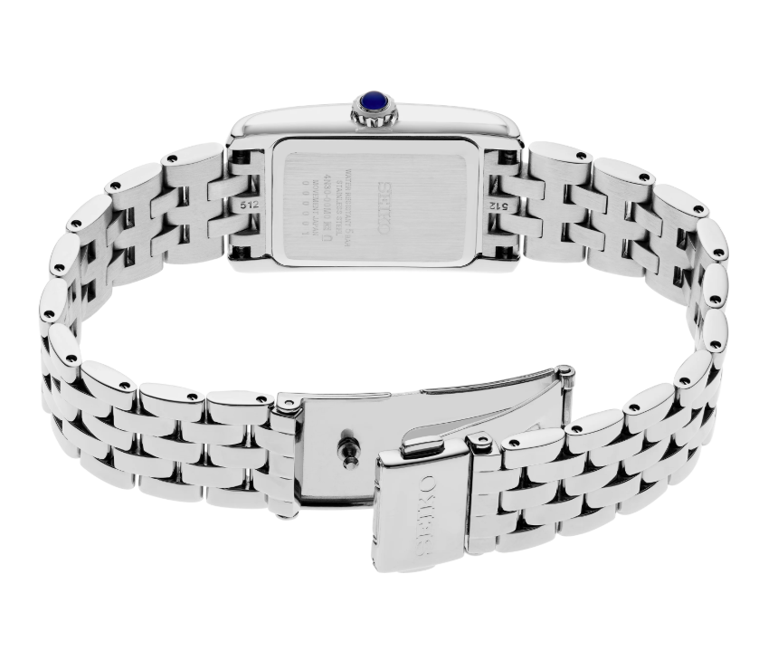 Essentials SS Quartz White Dial