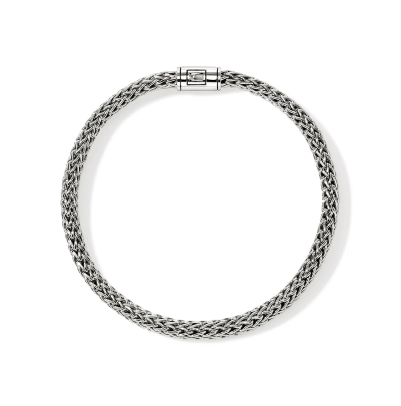Sterling Silver Icon 5mm Bracelet by John Hardy, Large