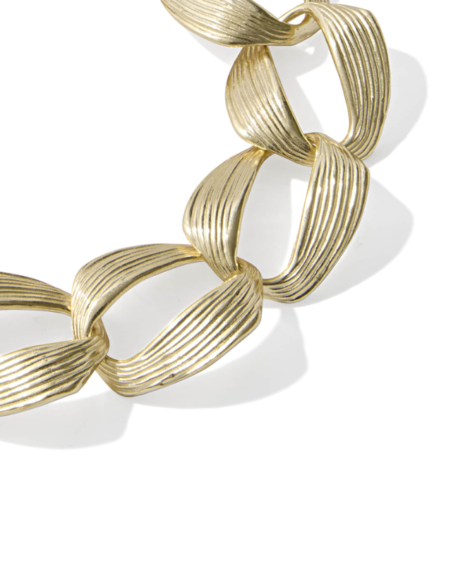 Gold Plated Kira Chain Bracelet by Kendra Scott