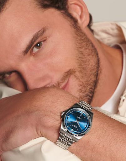 Longines Conquest 41mm Watch with Sunray Blue Dial