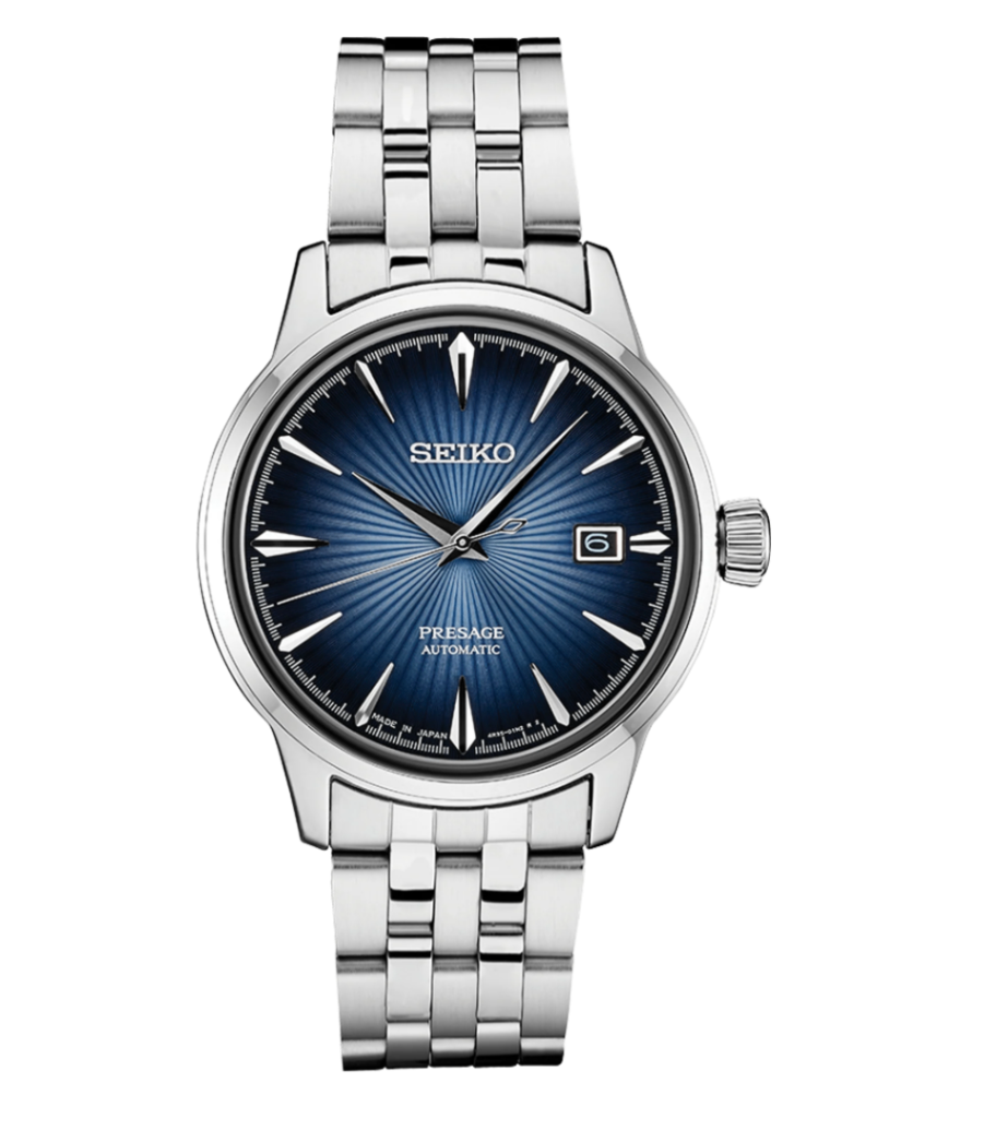 Presage Cocktail Time Automatic Watch with Blue Dial Main image
