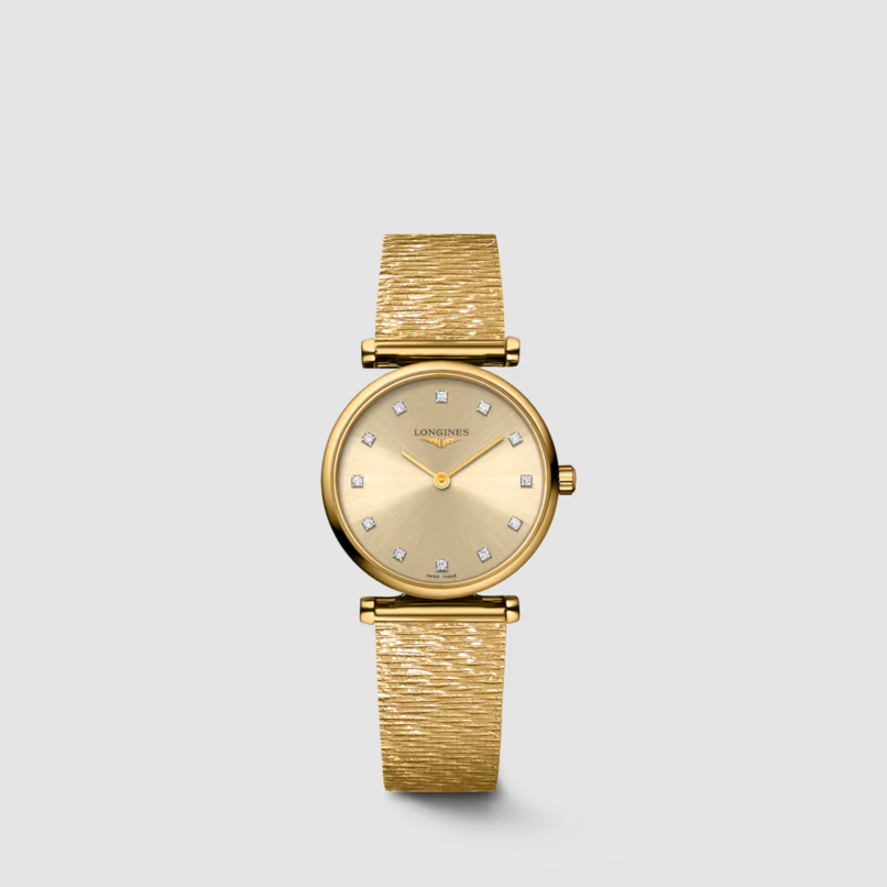 Longines La Grande Classique 24mm Watch with Gilt Dial
