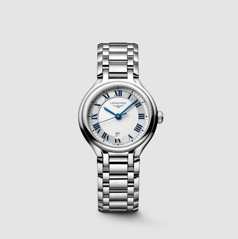 Longines PrimaLuna 30mm Watch with Sunray Silver Dial Main image