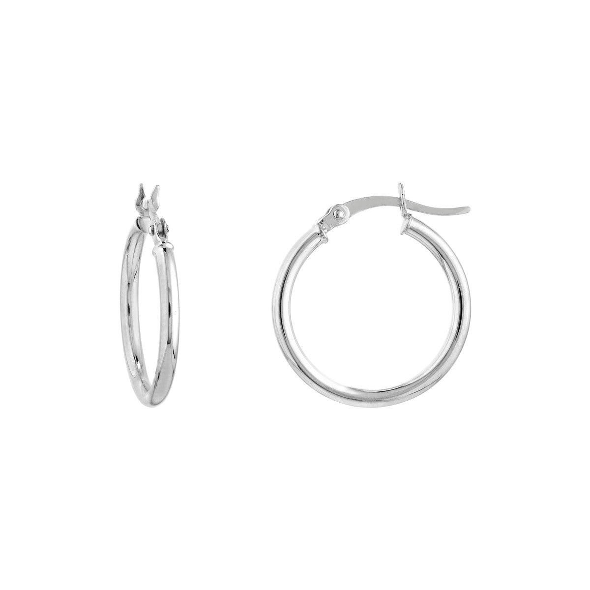 Sterling Silver 2x20 Round Hoops Main image