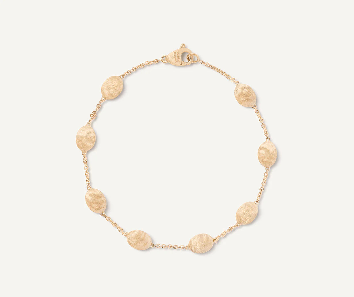 18K YG Siviglia Medium Bean Bracelet by Marco Bicego Main image