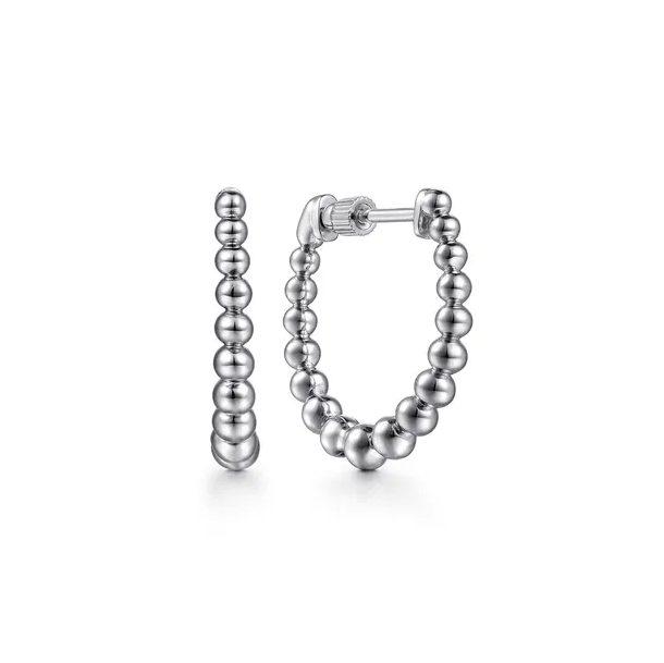 Sterling Silver Classic 20mm Bujukan Hoops by Gabriel NY Main image