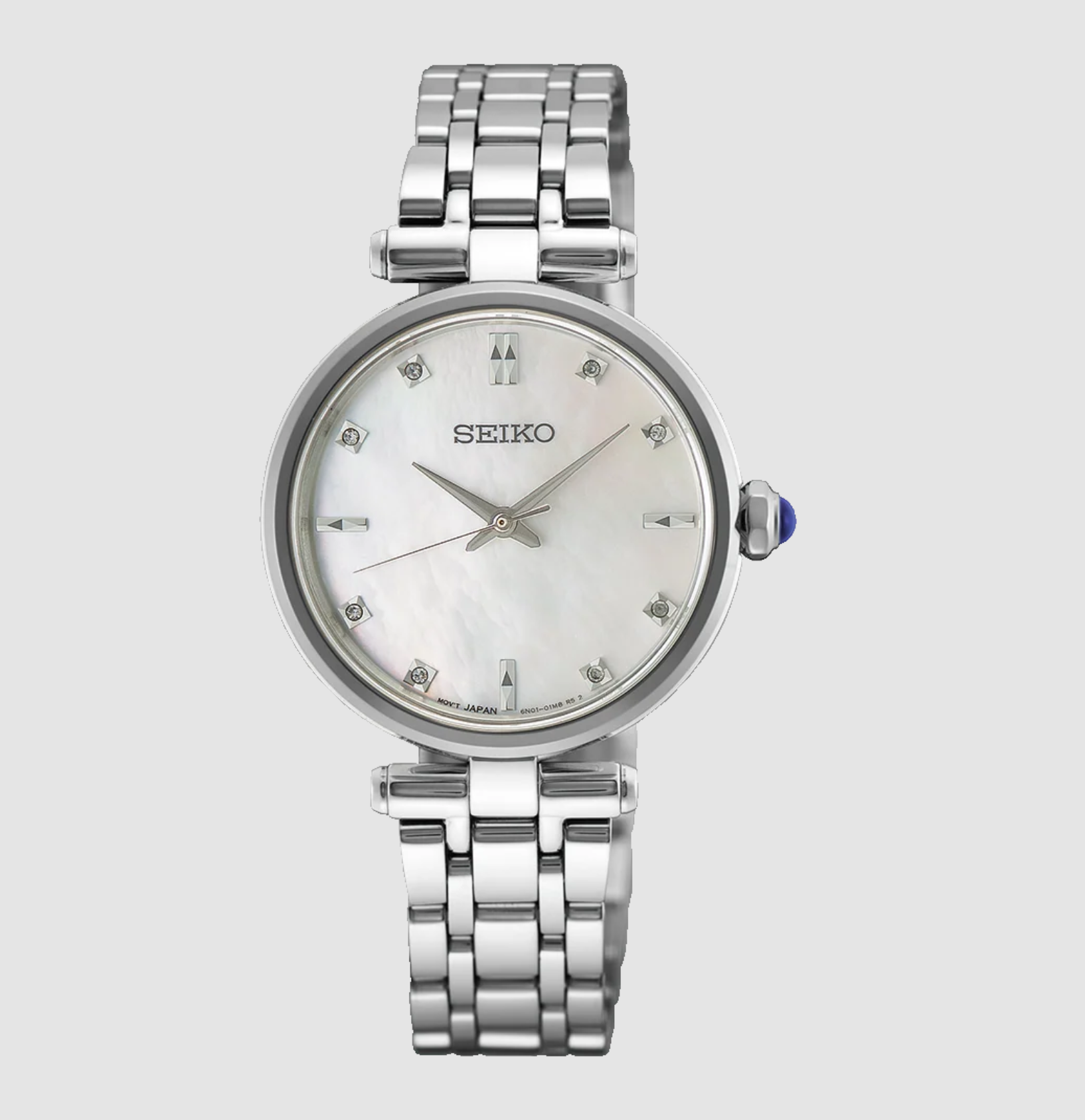 Ladies Mother of Pearl Dial Watch with Diamond Markers Main image