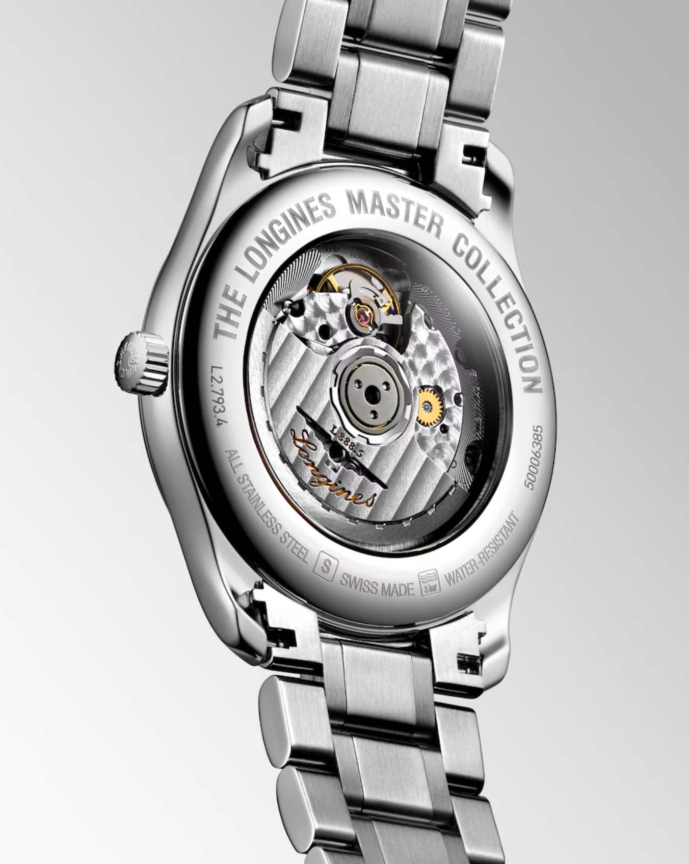 Longines Master Stainless Steel 40mm Watch in Sunray Blue