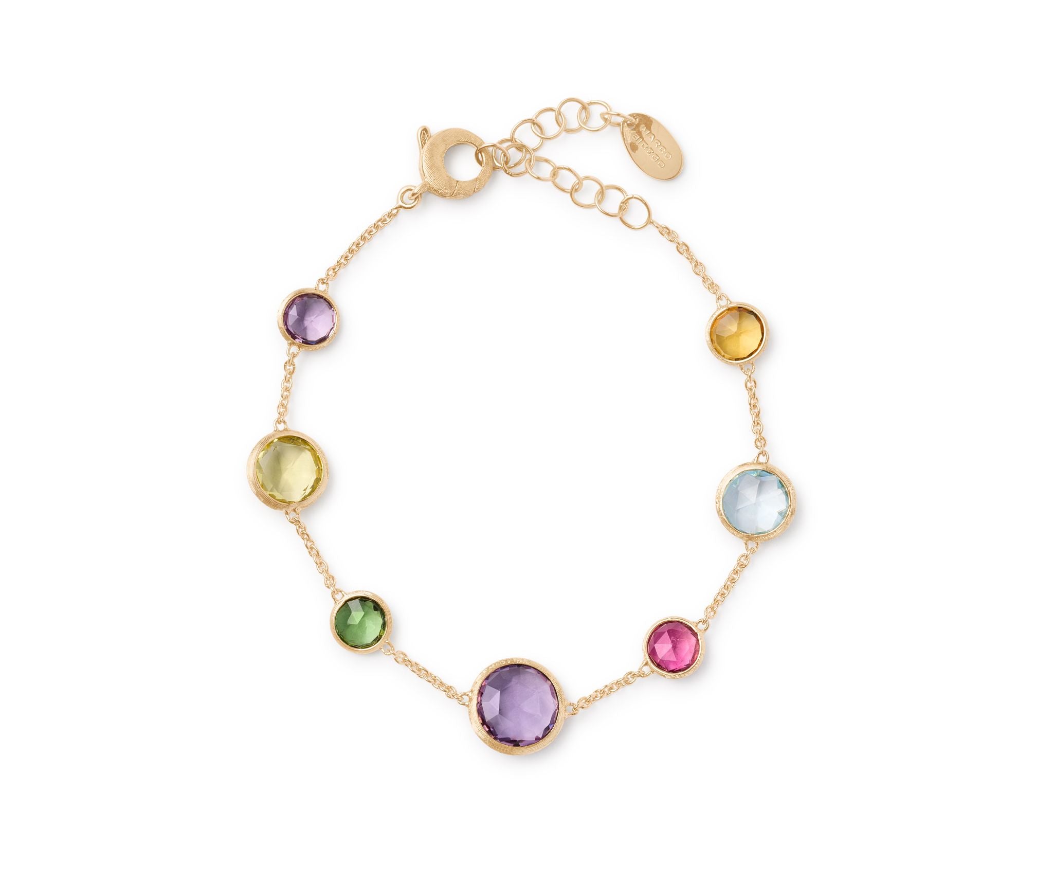 18K YG Jaipur Color Mixed Semi-Precious Bracelet by Marco Bicego Main image