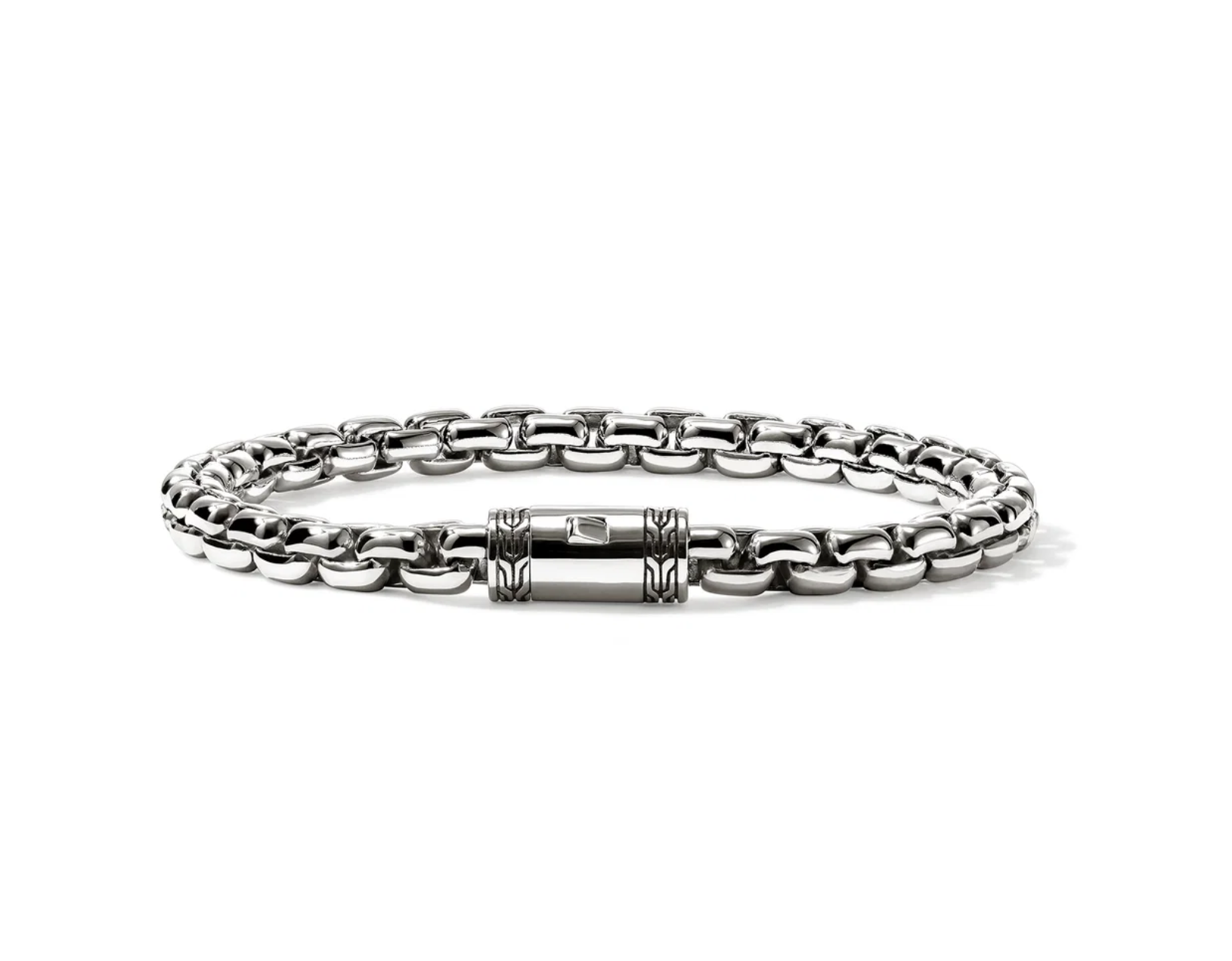 Sterling Silver 6mm Box Chain Bracelet by John Hardy Secondary image