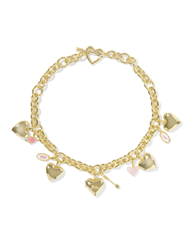 Gold Plated Jayna Statement Necklace in Ivory MOP by Kendra Scott Secondary image